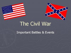 The Civil War Important Battles Events Abraham Lincoln