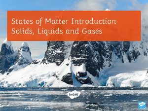 States of Matter Introduction Solids Liquids and Gases