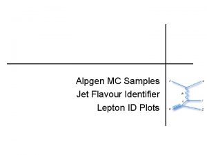 Alpgen MC Samples Jet Flavour Identifier Lepton ID