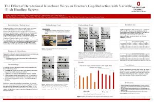 The Effect of Derotational Kirschner Wires on Fracture