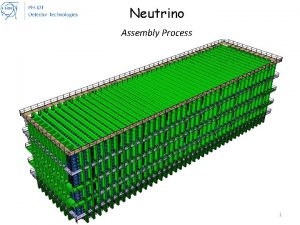 Neutrino Assembly Process 1 Neutrino Assembly Process Step