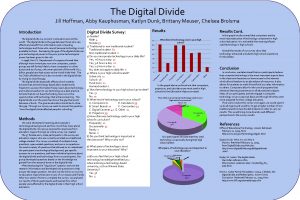 The Digital Divide Jill Hoffman Abby Kauphusman Katlyn