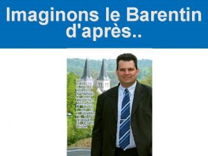 Imaginons le Barentin daprs http ww w ump