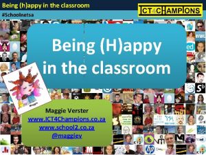 Being happy in the classroom Schoolnetsa Being Happy