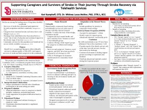 Title Supporting Caregivers and Survivors of Stroke in