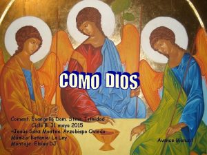 Coment Evangelio Dom Stma Trinidad Ciclo B 31