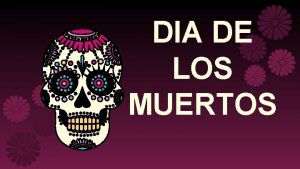 DIA DE LOS MUERTOS Introduce yourself Lorem ipsum