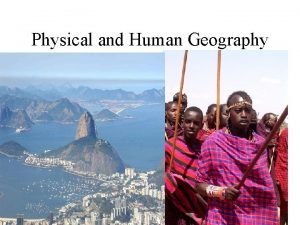 Physical and Human Geography Earths Rotation and Revolution