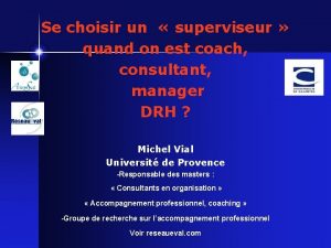 Se choisir un superviseur quand on est coach