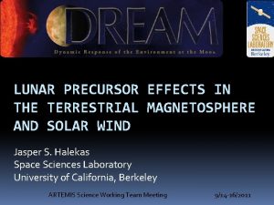 LUNAR PRECURSOR EFFECTS IN THE TERRESTRIAL MAGNETOSPHERE AND