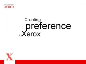 Creating preference Xerox for The numbers Phaser 6250