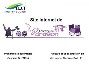 Site Internet de Prsent et soutenu par Prpar