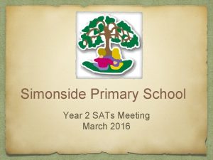 Simonside Primary School Year 2 SATs Meeting March