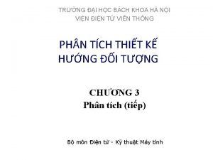 TRNG I HC BCH KHOA H NI VIN