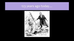 123 years ago today How did women challenge