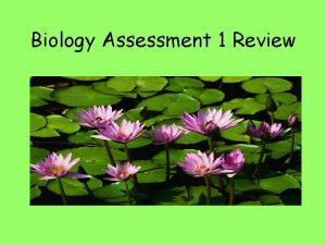Biology Assessment 1 Review Science Methods Steps used