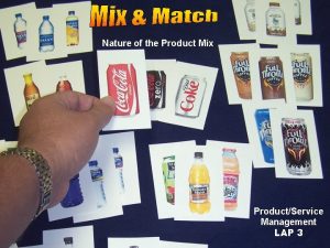 Nature of the Product Mix ProductService Management LAP