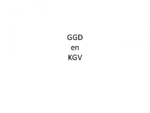 GGD en KGV Delers en priemgetallen Een deler