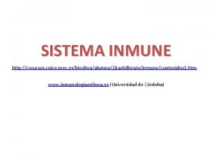 SISTEMA INMUNE http recursos cnice mec esbiosferaalumno2 bachilleratoinmunecontenidos