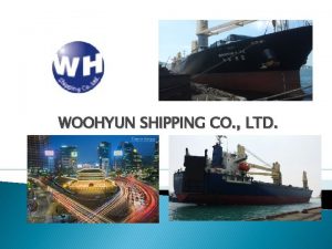 WOOHYUN SHIPPING CO LTD TABLE OF CONTENTS PAGE