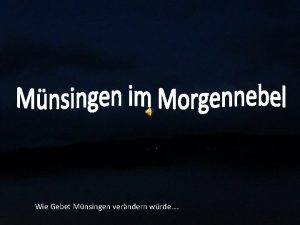 Wie Gebet Mnsingen verndern wrde Doch die Gedanken