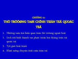 CHNG 11 TH TRNG TAI CHNH TIEN TE