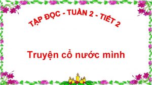 Truyn c nc mnh Kim tra bi c