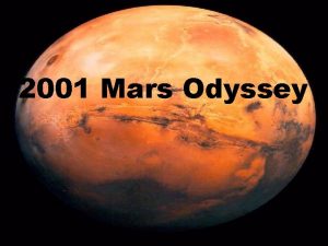 2001 Mars Odyssey Buts des missions sur Mars