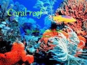 Coral reef By Julian Ryan Brooklyn Courtney Atolls