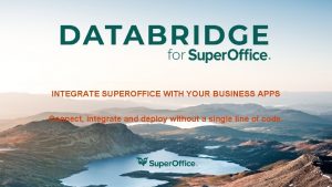 INTEGRATE SUPEROFFICE WITH YOUR BUSINESS APPS Connect integrate