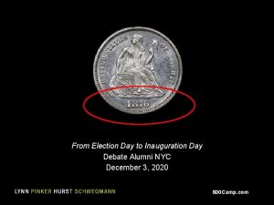 From Election Day to Inauguration Day Debate Alumni