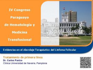 IV Congreso Paraguayo de Hematologa y Medicina Transfusional