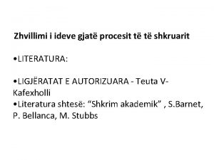 Zhvillimi i ideve gjat procesit t t shkruarit