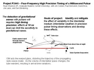 Project P 2445 FourFrequency High Precision Timing of