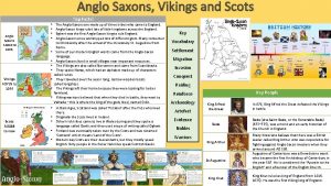 Anglo Saxons Vikings and Scots Top Facts Anglo