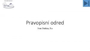 Pravopisni odred Ivan Staina 8 a Postotci Netono