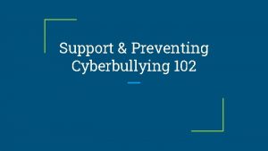 Support Preventing Cyberbullying 102 Resources Charlotte Mecklenburg School