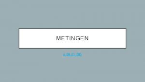 METINGEN jj0801003 GELIJKSTROOMVERMOGEN Bij het meten van vermogen