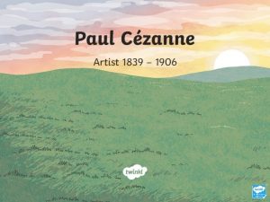 Czanne Paul Czanne was born in AixenProvence in
