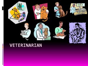 VETERINARIAN What They Do Examine animals to detect