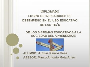 DIPLOMADO LOGRO DE INDICADORES DE DESEMPEO EN EL