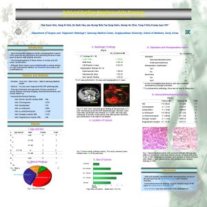 Solid and Papillary Neoplasm of the Pancreas Clinical