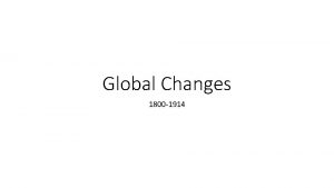 Global Changes 1800 1914 China Resists Outside Influence