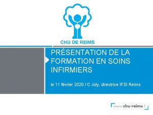 PRSENTATION DE LA FORMATION EN SOINS INFIRMIERS le