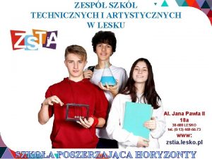 ZESP SZK TECHNICZNYCH I ARTYSTYCZNYCH W LESKU Al