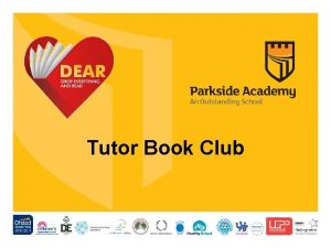 Tutor Book Club Tutor Book Club What does