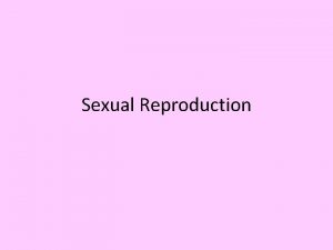 Sexual Reproduction Female Reproductive System Gonad Ovaries ovarian
