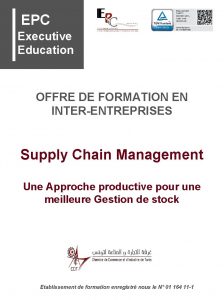 EPC Executive Education OFFRE DE FORMATION EN INTERENTREPRISES