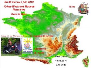 Du 30 mai au 2 juin 2019 12me