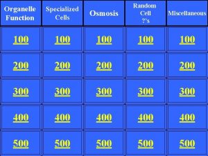 Osmosis Random Cell s Miscellaneous 100 100 200